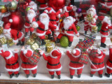 Santas at Work - Once Upon a Tart Shop Window