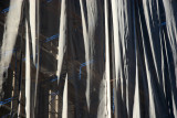 Curtains at a Construction Site