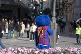 Messi on Puerta del Sol.