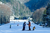 Weekend skiing
