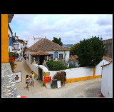 ... walking in Obidos ....