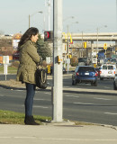 Waiting for the light