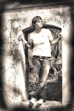 STANDING IN THE WINDOW