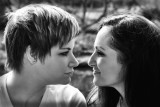 31 FACES - TWO FACES LOOKING AT EACH OTHER