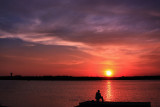 SUNSET ON APRIL FOOLS DAY