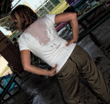 NAILED WITH A WATER BALLOON