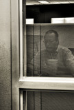 REFLECTION OF A MAN