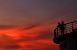 ENJOYING THE SUNSET