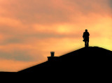 WALKING THE RIDGE OF THE ROOF