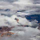 Grand Canyon Swirling Clouds