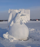 Snow Sculpture, Yellowknife