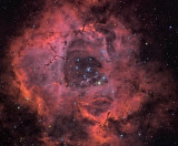 The Rosette Nebula HaR(Ha)GB