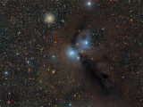 NGC 6726-7 in Corona Australis 2200x1651 pixels
