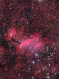 IC 4628 GUM 56 The Prawn Nebula