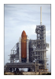 Atlantis waiting on her launch pad 39A - 02533