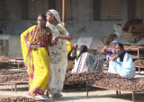 Where the Cow Dung is Made Into Incense Sticks