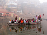 Pilgrims from Sri Lanka on the Ganges River