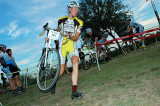 Nathaniel at TNX cyclocross race in Dallas