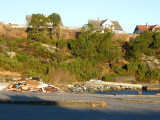 Rubbish on the Quayside at Rongesund