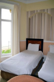 Grand Hotels Bedroom overlooking The Beach