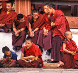 Bhutanese monks