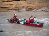 Greg and Camhi at Ross Rapids on the San Juan.jpg
