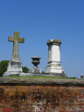 Three Old Tombstones
