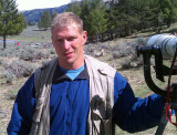 Rick at Yellowstone Picnic Area with Bighorns.jpg