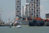 Shrimpers and Oil Rigs