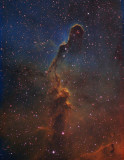 IC1396 - Elephants Trunk Nebula in HST palette