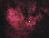 NGC7822 in Ha and OIII