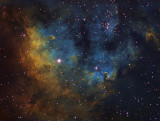 NGC7822 in HST palette