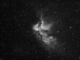 NGC7380 - Wizard Nebula in Ha