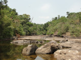 Following the creek to Tad Xai Falls