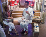 Yes...Forrest Gump at the Bubba Gump