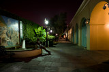 Walking back to our hotel after dinner