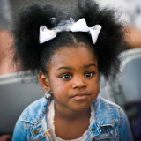 Little audience member