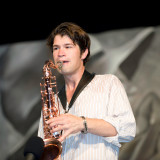 Awesome saxaphonist