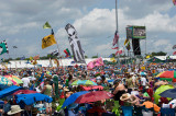 Biit of a crowd for Trombone Shorty
