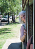 Streetcar rider