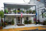 Friend John's sumptuous hotel (he was mistakenly booked into) in Treme area