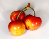 Rainier cherries