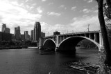 Minneapolis with the 3rd Ave. bridge