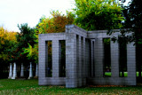 X with Columns, Sol LeWitt, Minneapolis Sculpture Garden