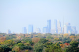 A view of Minneapolis from from the Minnesota State Capitol dome, St.Paul