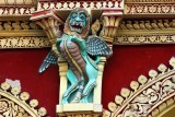 Restored carving, Thirumalai Nayak Palace, Madurai