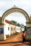 Chidambaram Memorial Arch, Karaikudi, India