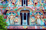 Guarding the entrance, Sarangapani Temple, Kumbakonam, India