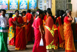 Pilgrims to the Swamimalai temple, Kumbakonam, India