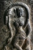 Stone dancer, Sri Ranganathaaswami Temple, Tiruchirapalli (Trichy)